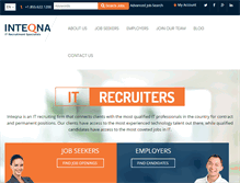 Tablet Screenshot of inteqna.com